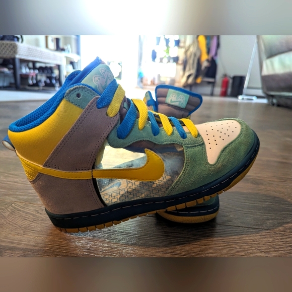 Rare Transparent Nike High Tops - Picture 1 of 5